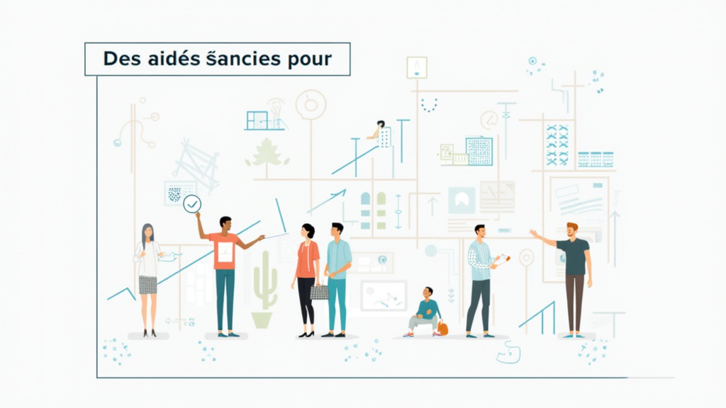 Infographie des aides financières pour l