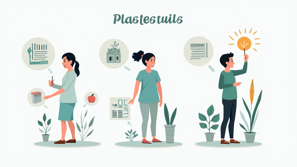 Infographie illustrant les aides pour l