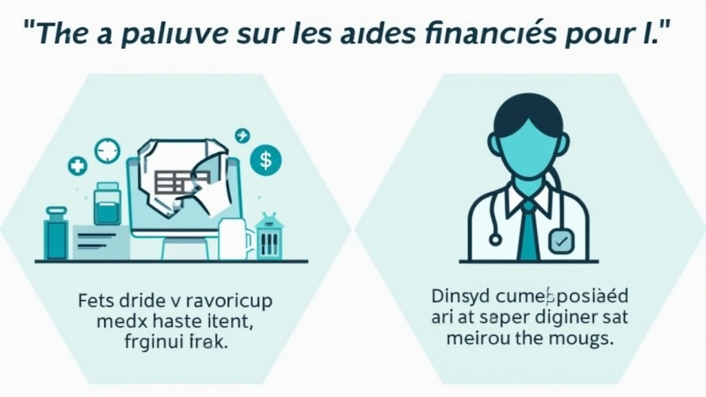 Infographie sur les aides financières pour l