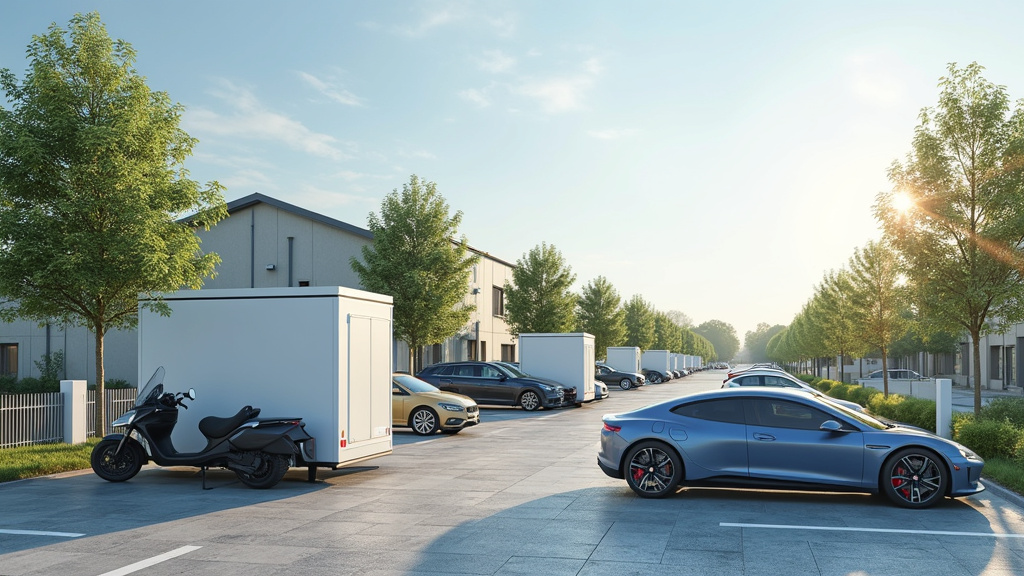 Installation de plusieurs bornes de recharge pour une flotte de véhicules électriques à Saint-Aubin-Routot