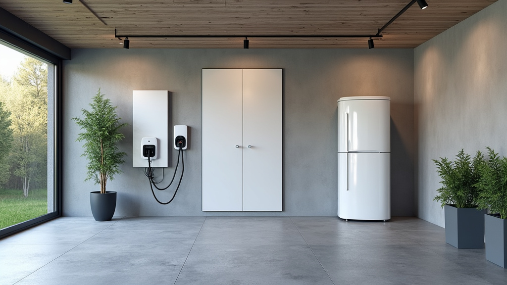 Installation d’une borne de recharge électrique dans un garage à Pourrières