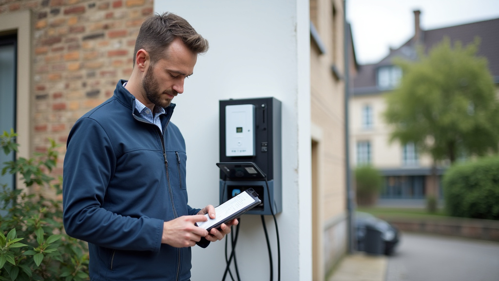 Borne Électrique Le Vieux-Marché : Installation 2025