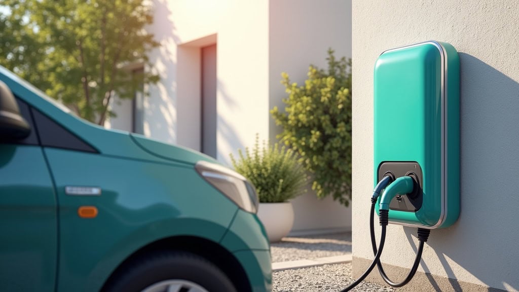 Borne électrique Plestin-les-Grèves : Installation 2025