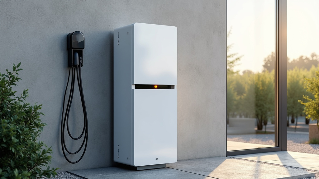 Modèle de borne de recharge électrique installée à Déville-lès-Rouen