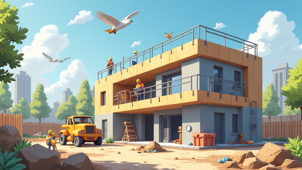 Préparation du chantier pour l