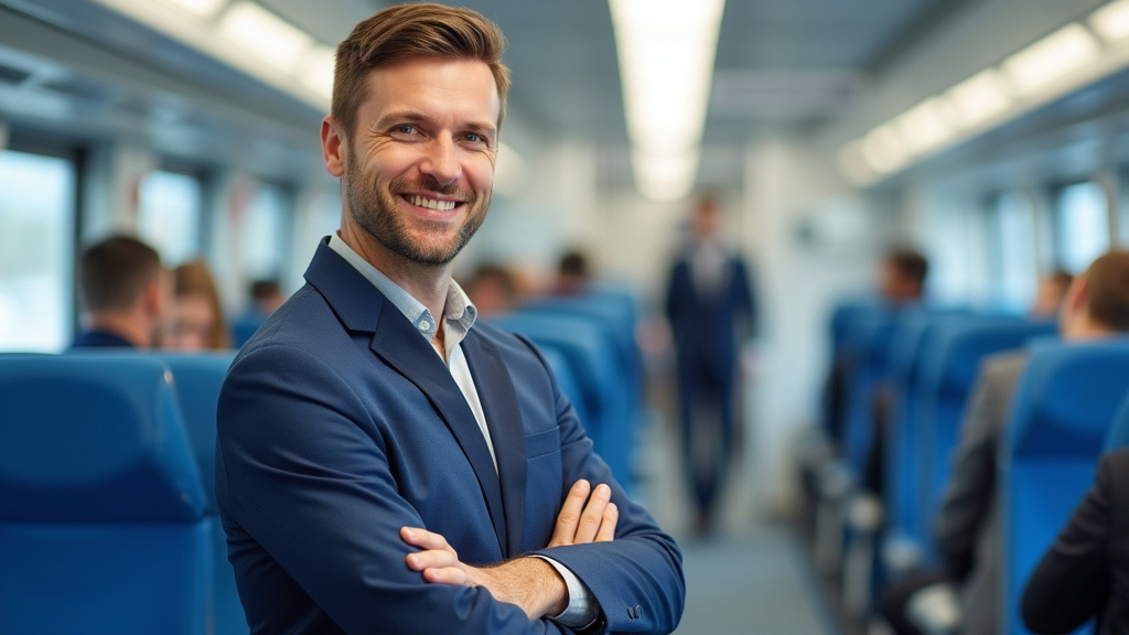 Professionnel IRVE en train d