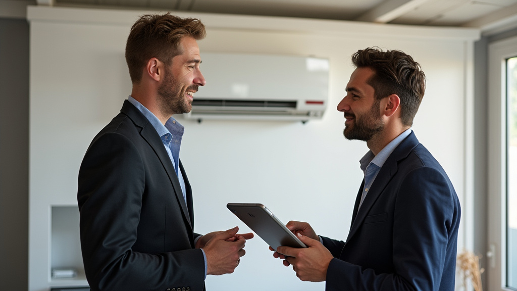 Rencontre entre un particulier et un installateur certifié IRVE à Murat