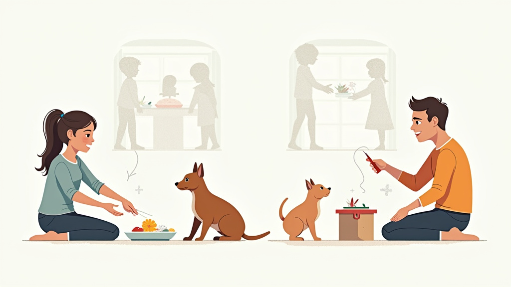 Schéma illustrant les étapes d