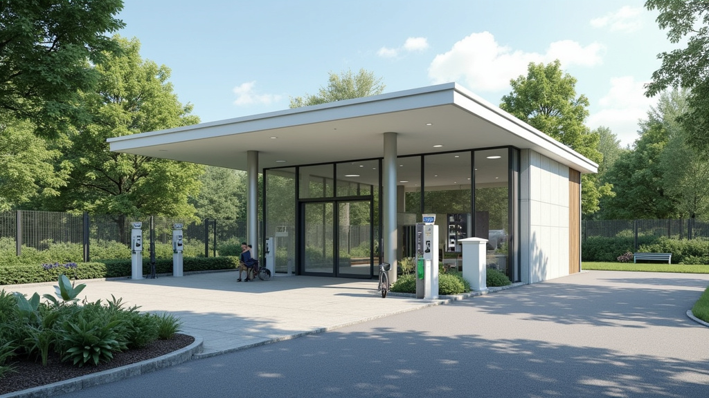 Station de recharge Mobive située à Saint-Antoine-de-Breuilh