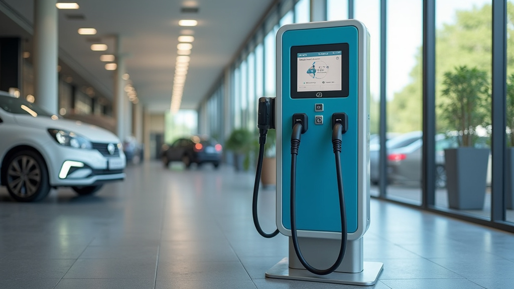 Station de recharge rapide sur l