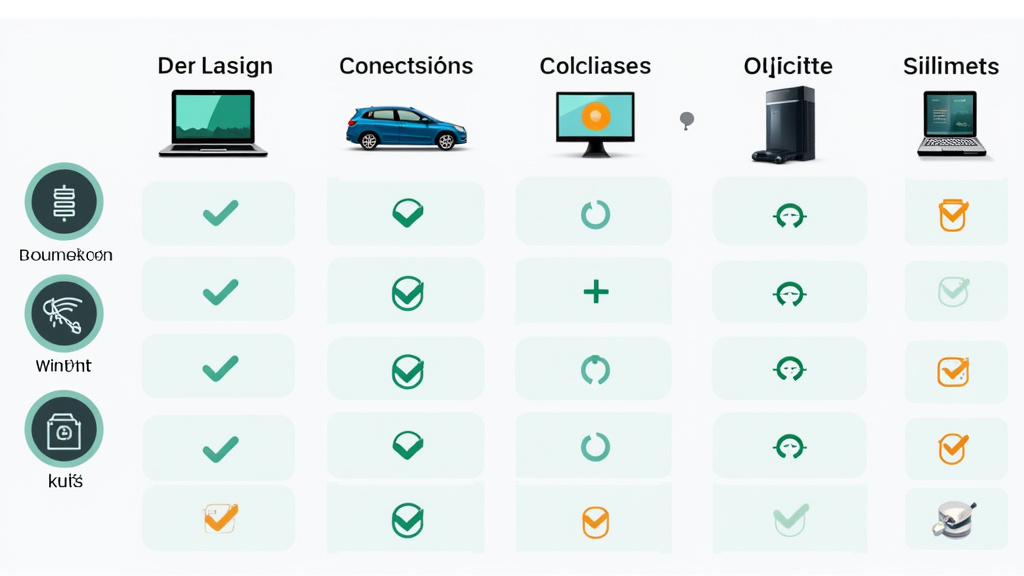 Tableau comparatif de différentes bornes de recharge : puissance, prix, connectivité, marques