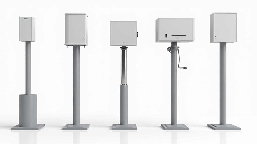 Tableau comparatif des différents types de bornes électriques à Orbec