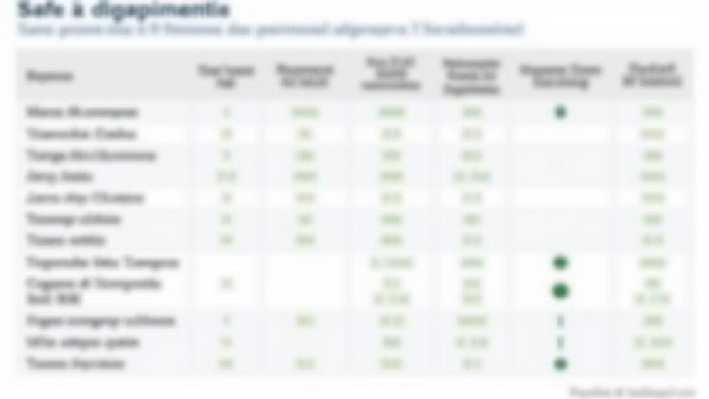 Tableau récapitulatif des aides financières pour l