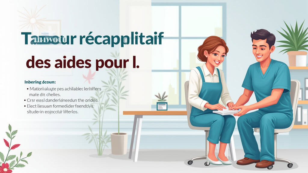 Tableau récapitulatif des aides pour l