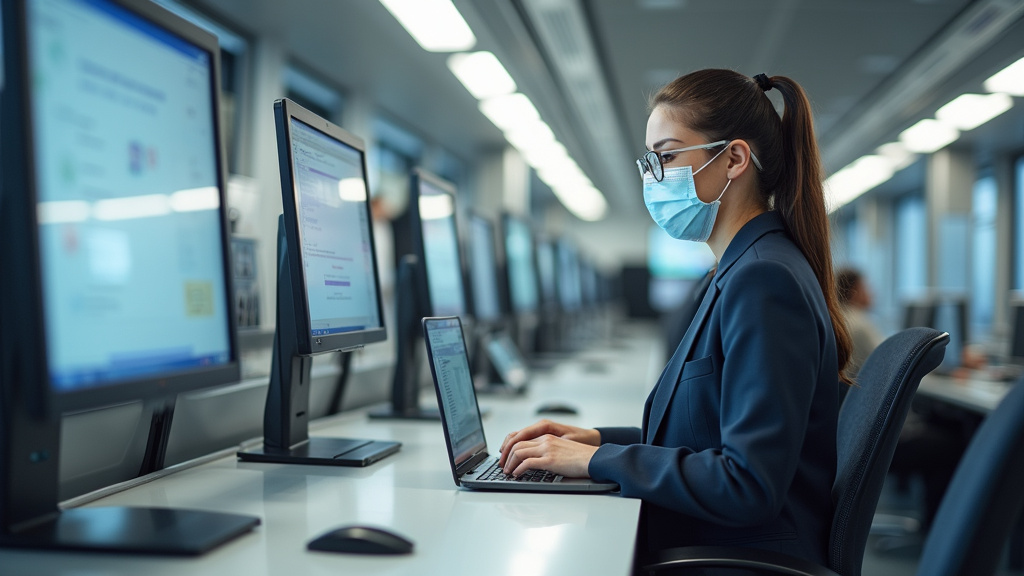 Technicien certifié IRVE en train d