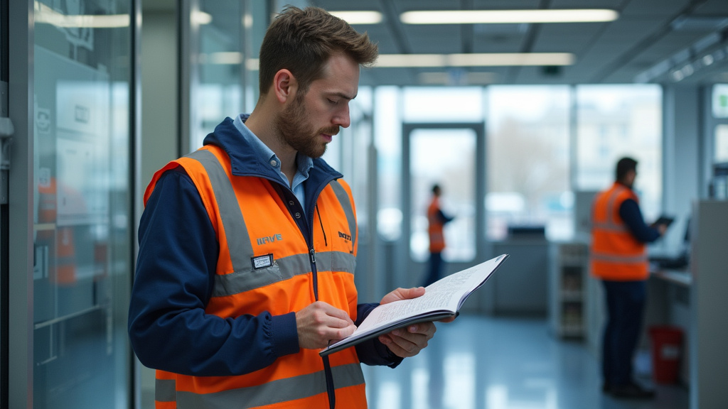Technicien certifié IRVE en train d