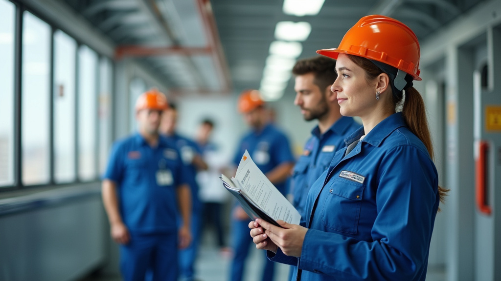 Technicien certifié IRVE en train d