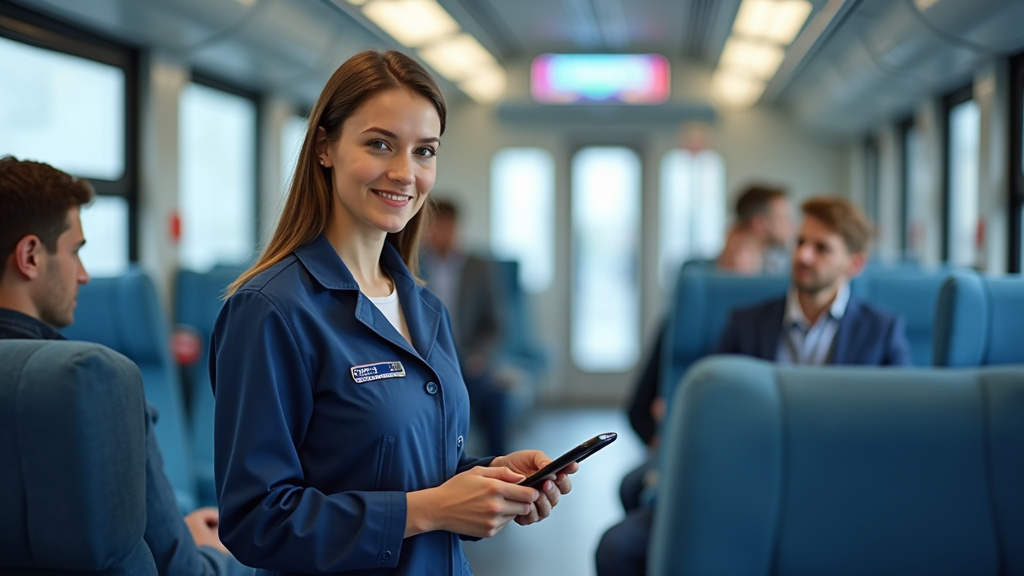 Technicien en train d