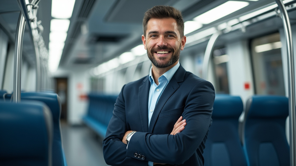 Technicien en train d