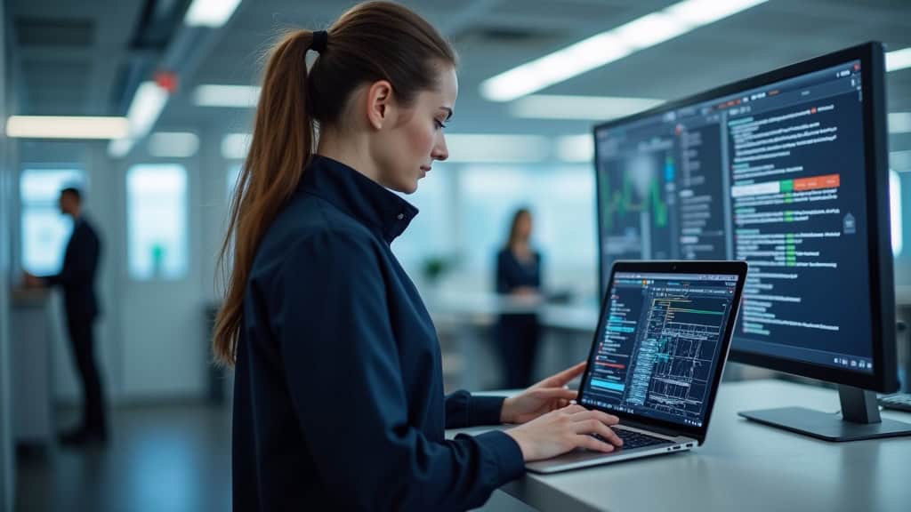 Technicien IRVE effectuant une visite technique pour l