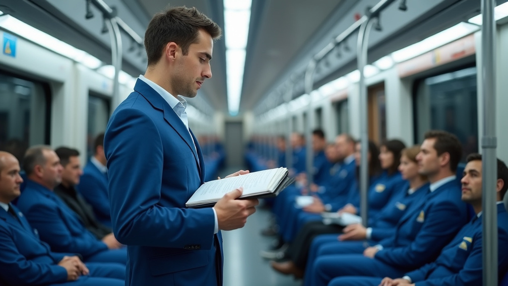 Technicien IRVE en train d