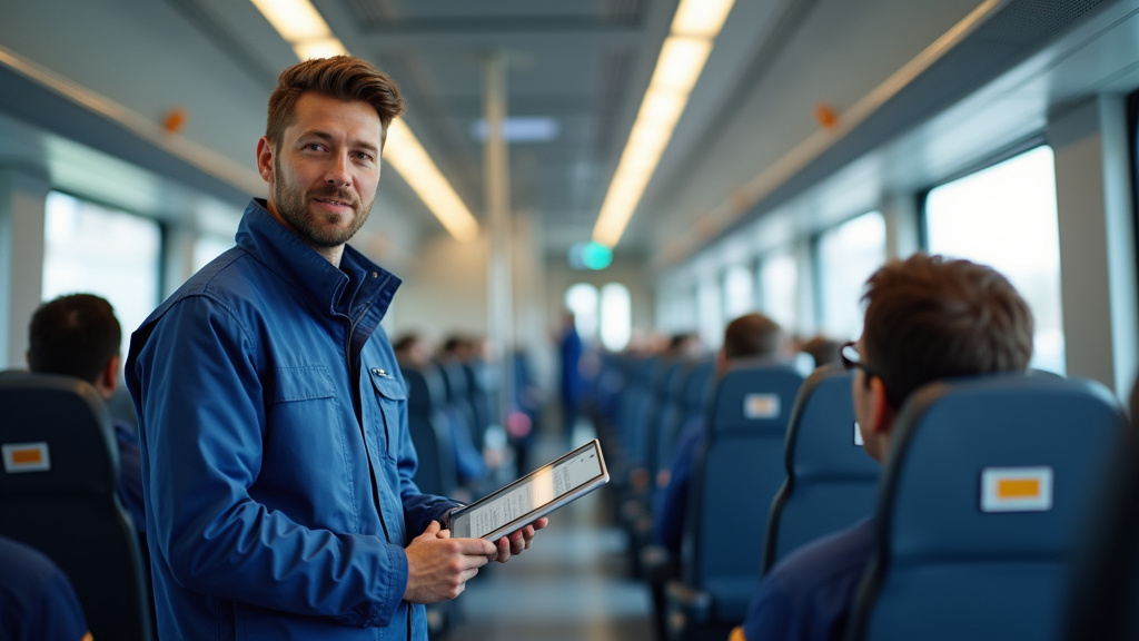 Un électricien qualifié IRVE en train d