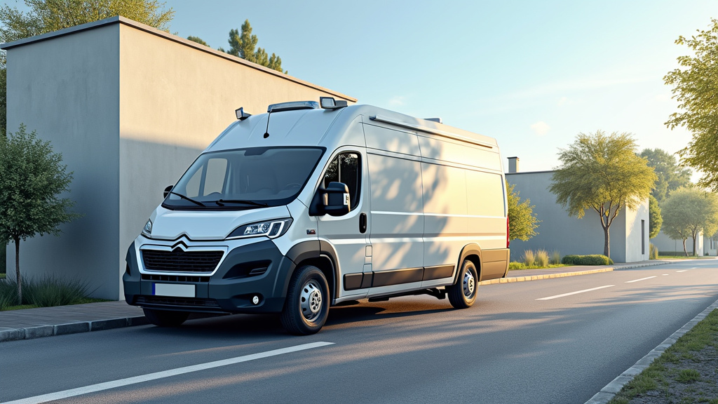 Véhicule électrique en charge sur une borne murale à Moissy-Cramayel