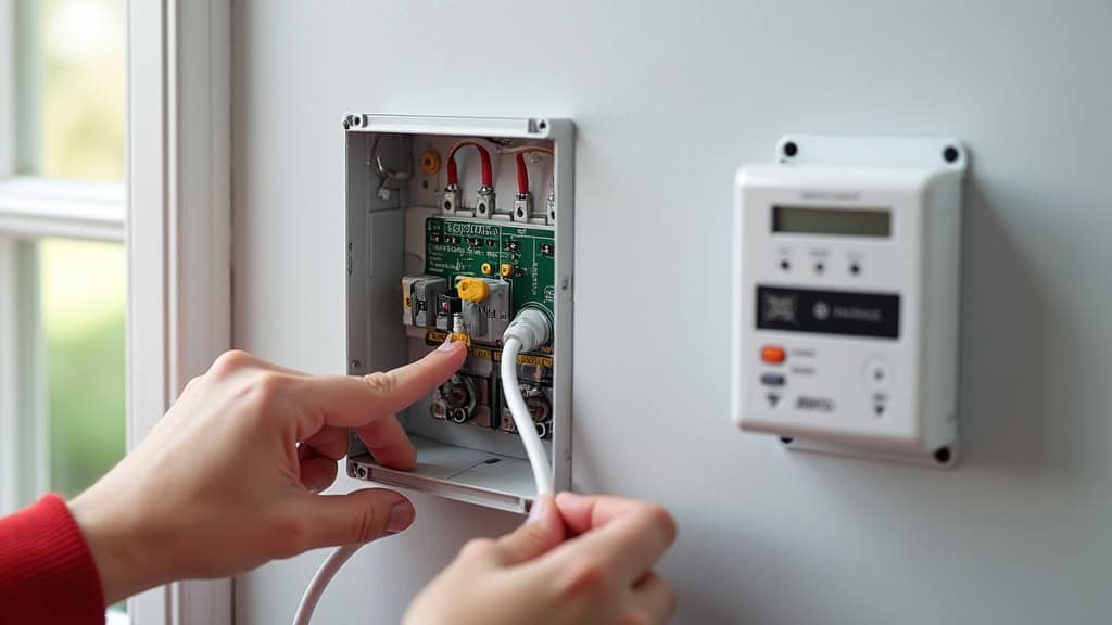 Vérification du tableau électrique avant installation d