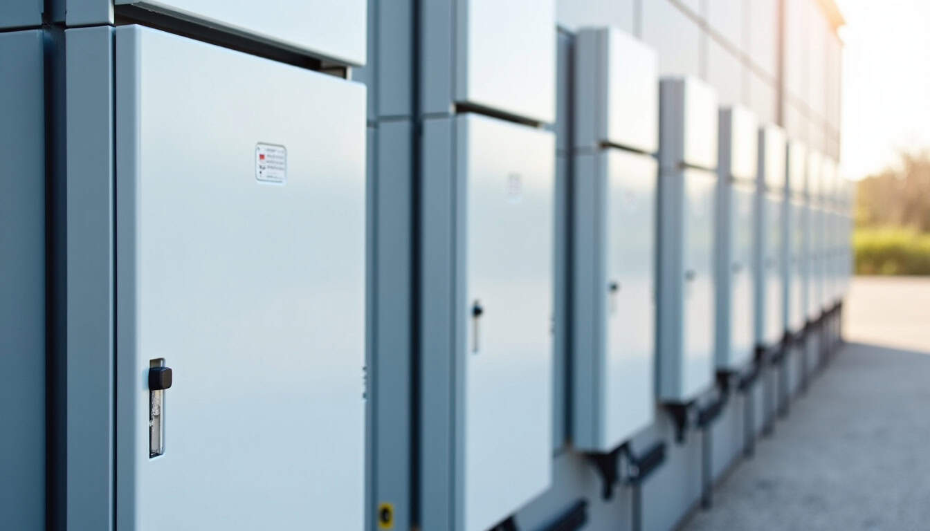 Borne de recharge électrique installée sur le site de la Société Industrielle du Val de Saone à Noidans-lès-Vesoul