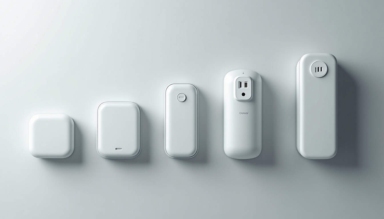 Comparaison visuelle des différents modèles de bornes de recharge électrique disponibles en 2026