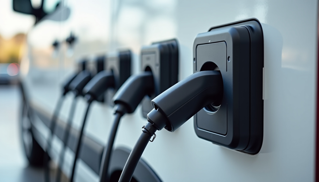 Comparaison visuelle des types de bornes de recharge pour véhicule électrique: Trydan, Wallbox et Autel, avec leurs puissances et fonctionnalités clés