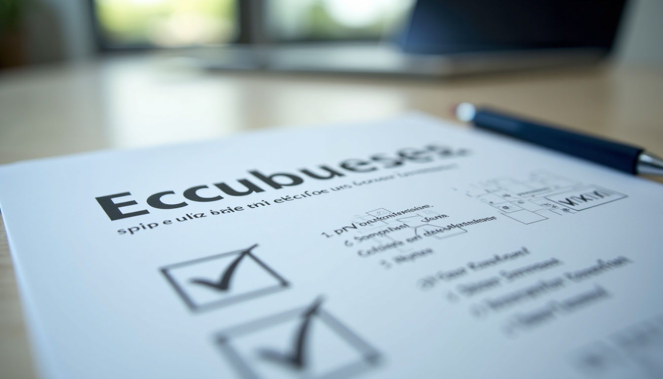 Document administratif posé sur une borne électrique en cours d