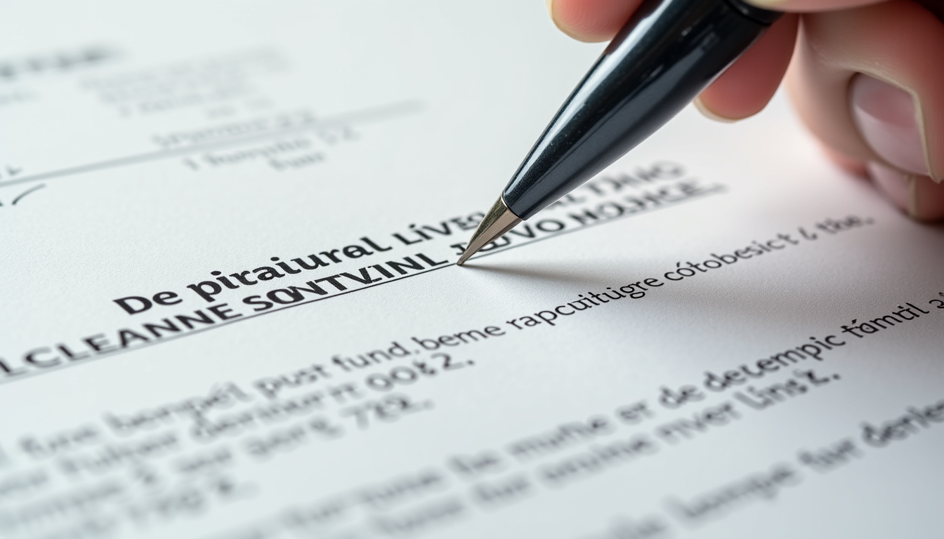 Document de déclaration préalable pour l