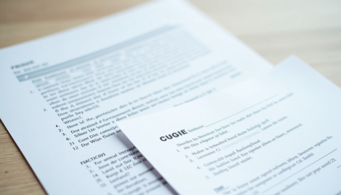 Documents administratifs et devis pour l