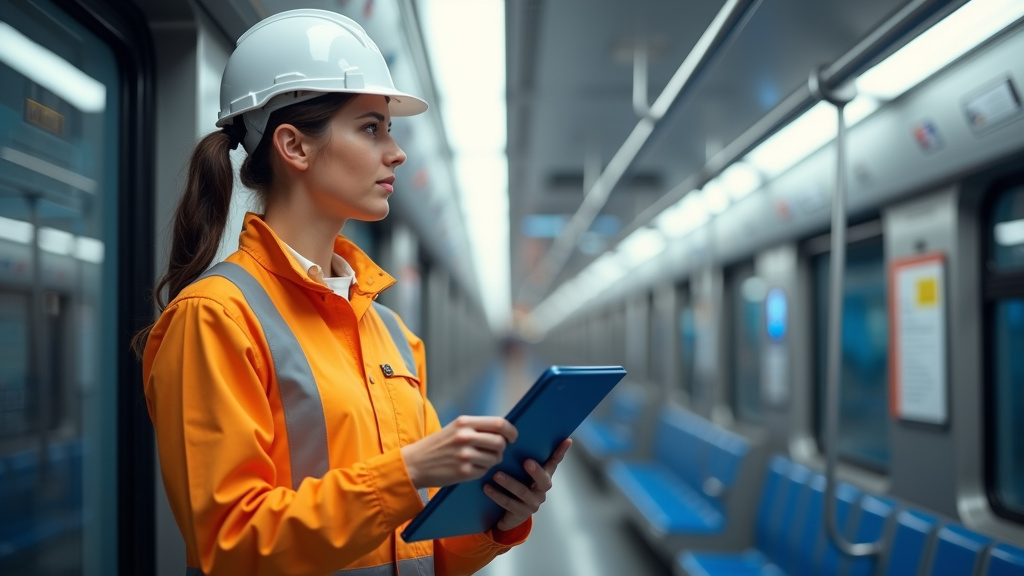 Électricien certifié IRVE en train d