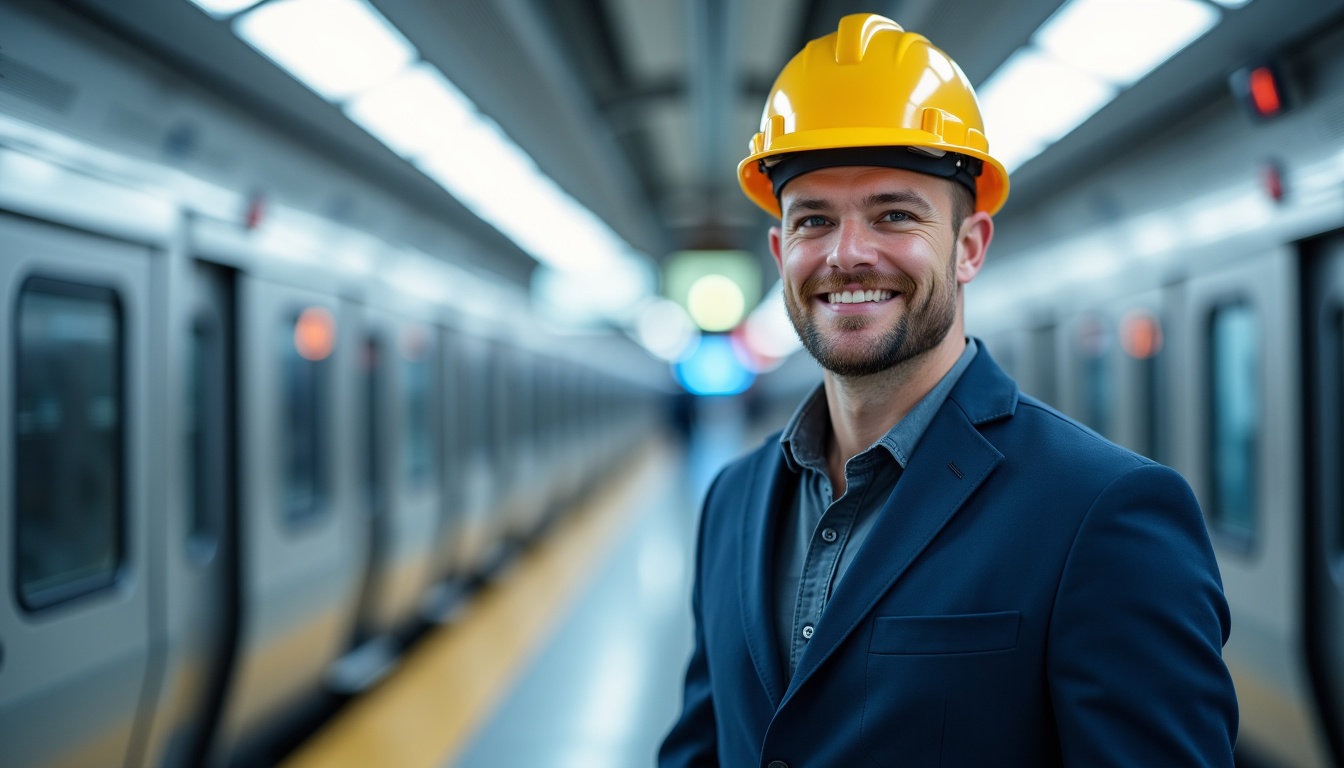 Électricien en train d