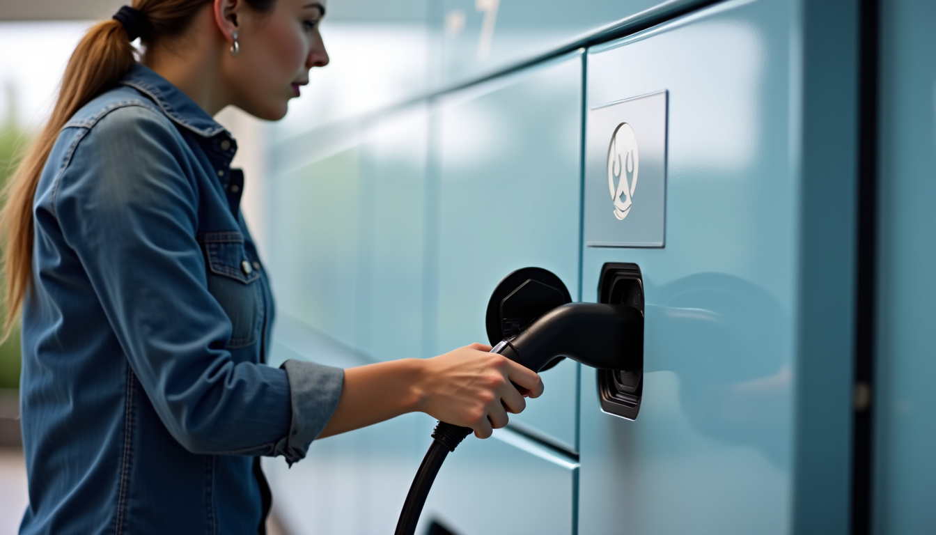 Entretien de la borne de recharge électrique à D