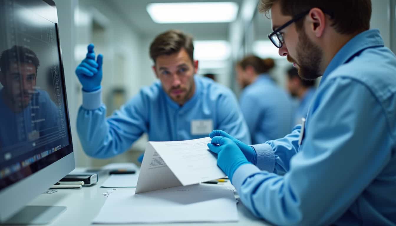 Technicien certifié IRVE en train d