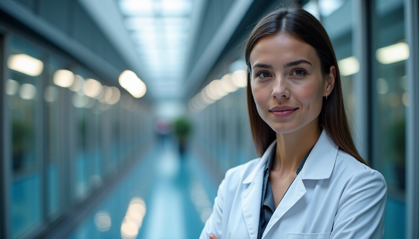 Technicien en train d