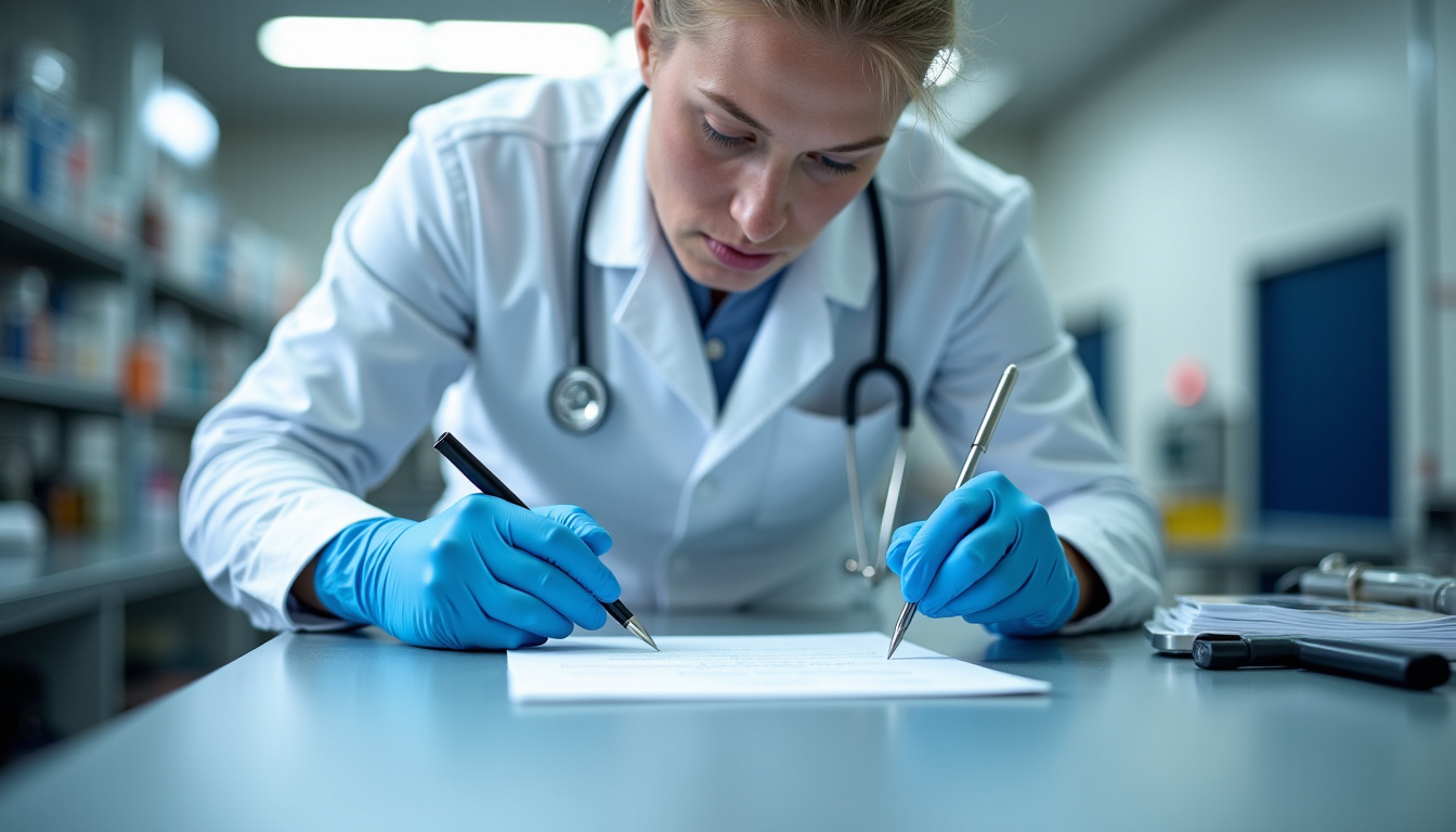 Technicien IRVE en train d