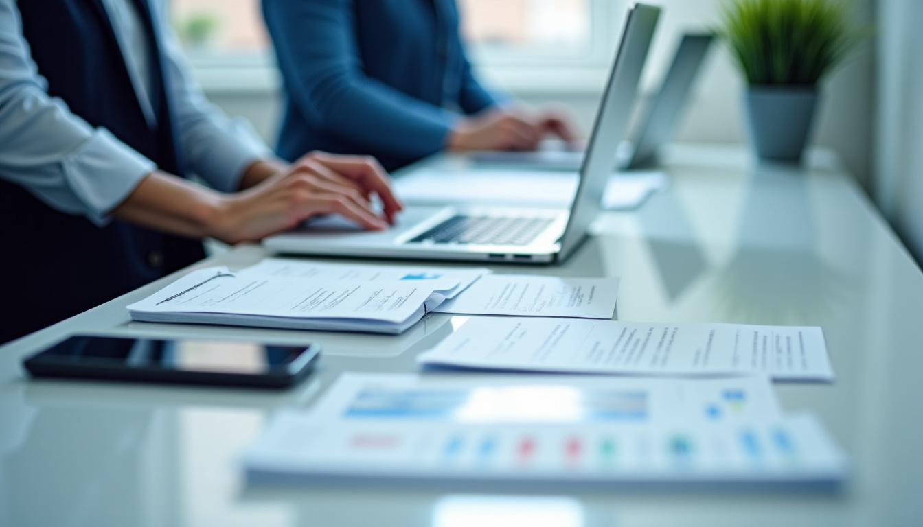 Un technicien en train d