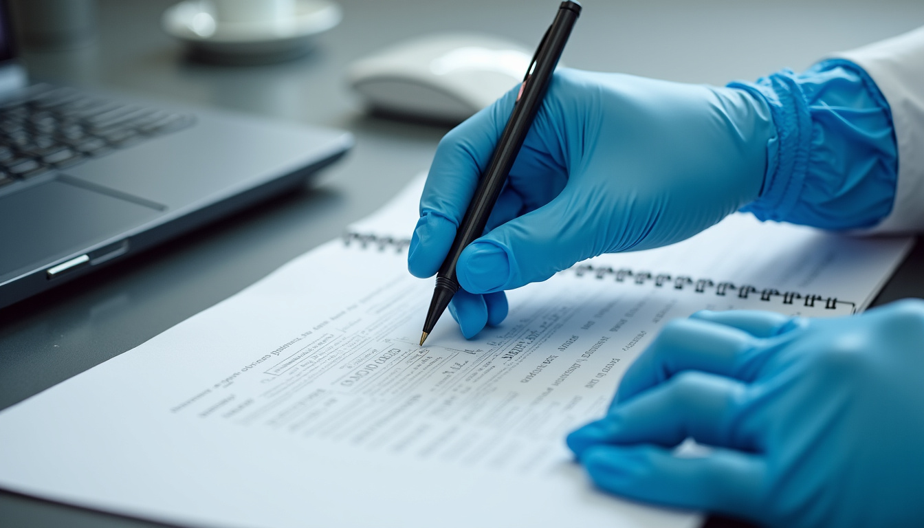 Un technicien qualifié en train d