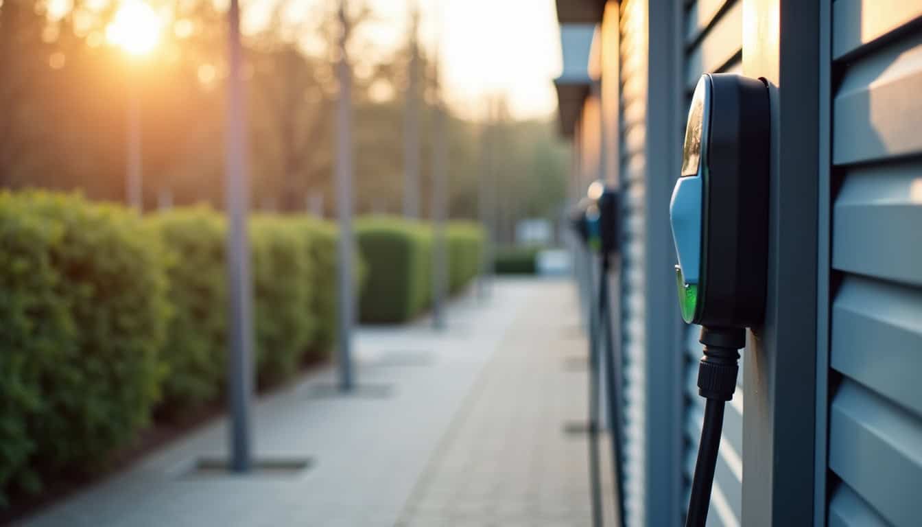 Bornes de recharge publiques situées sur la Place Carnot à Seissan