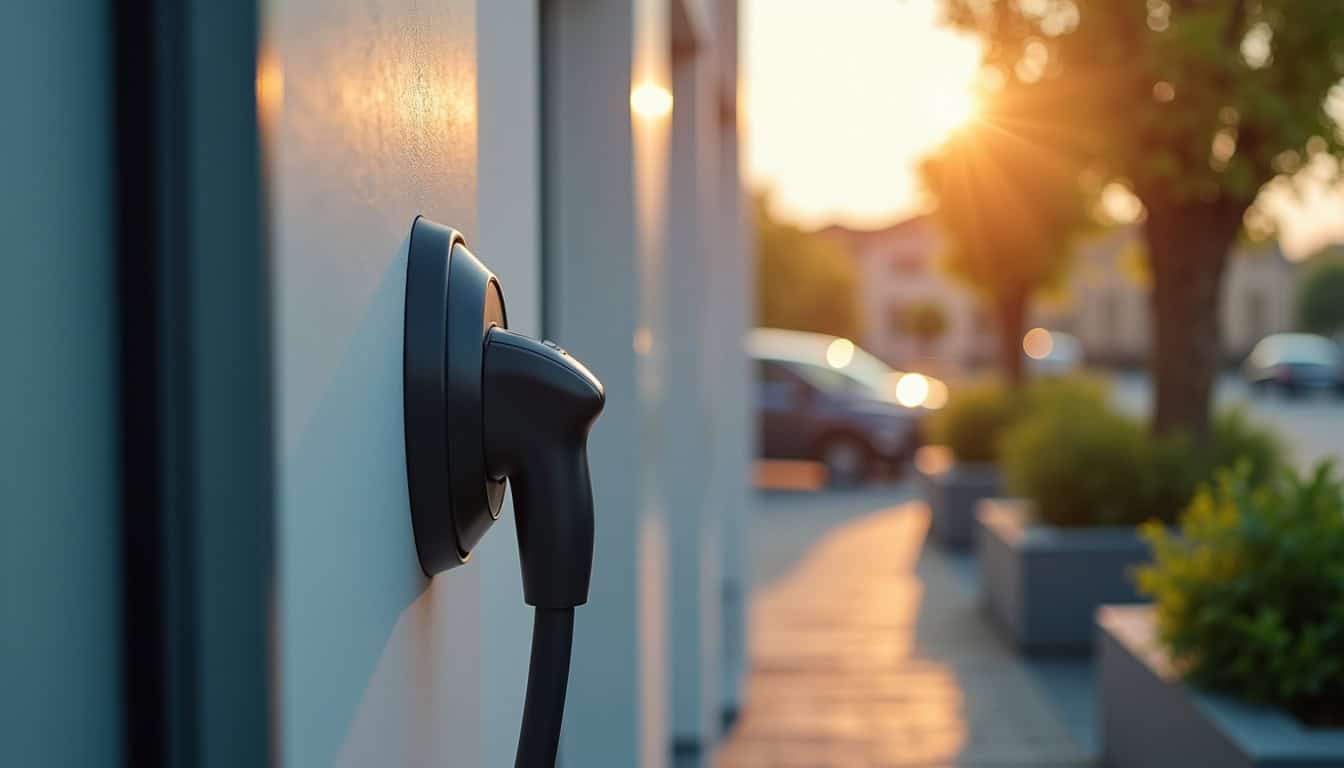 Carte des bornes de recharge publiques à Morlaix et ses environs