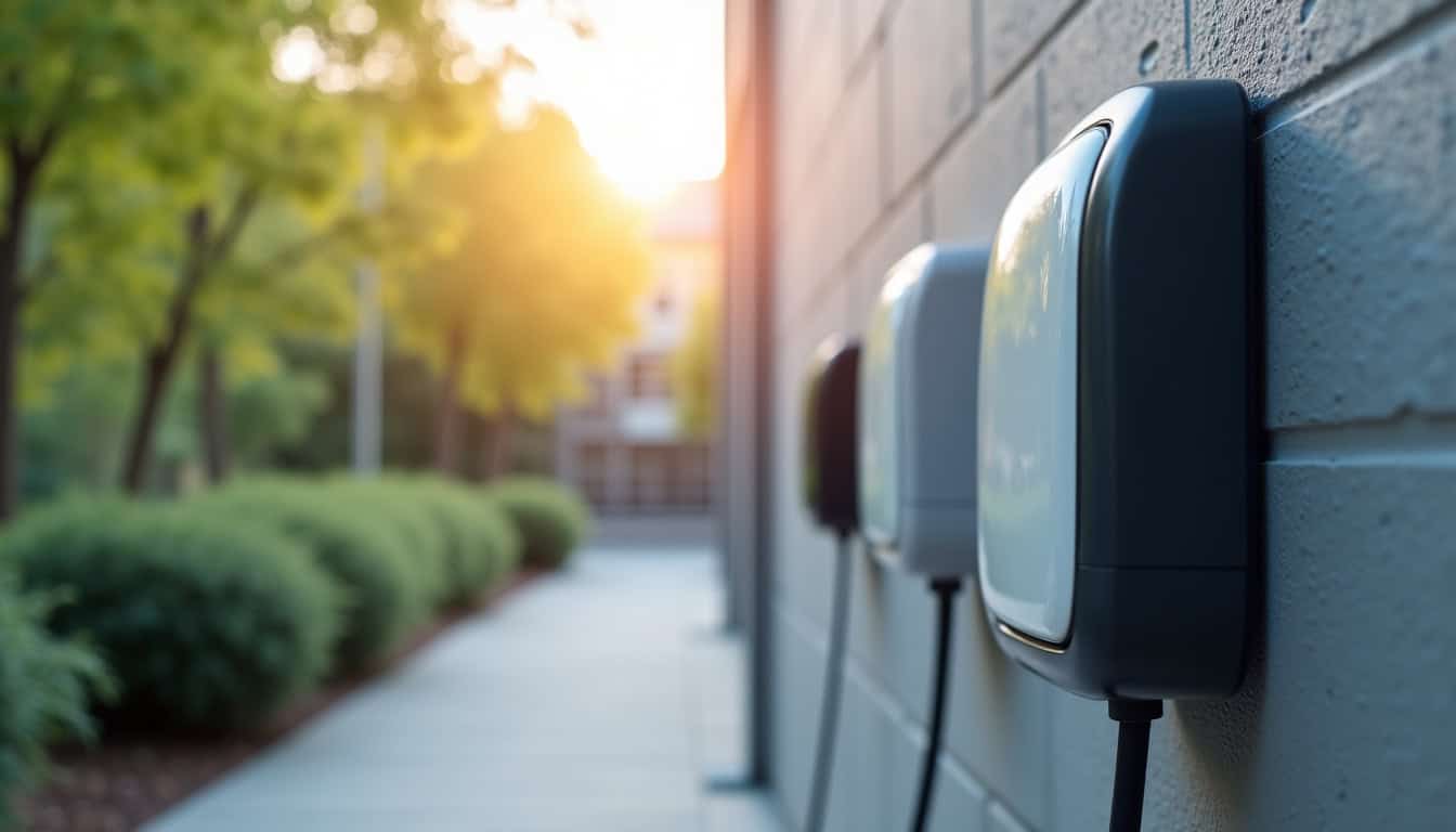 Comparaison de différents modèles de bornes de recharge murales