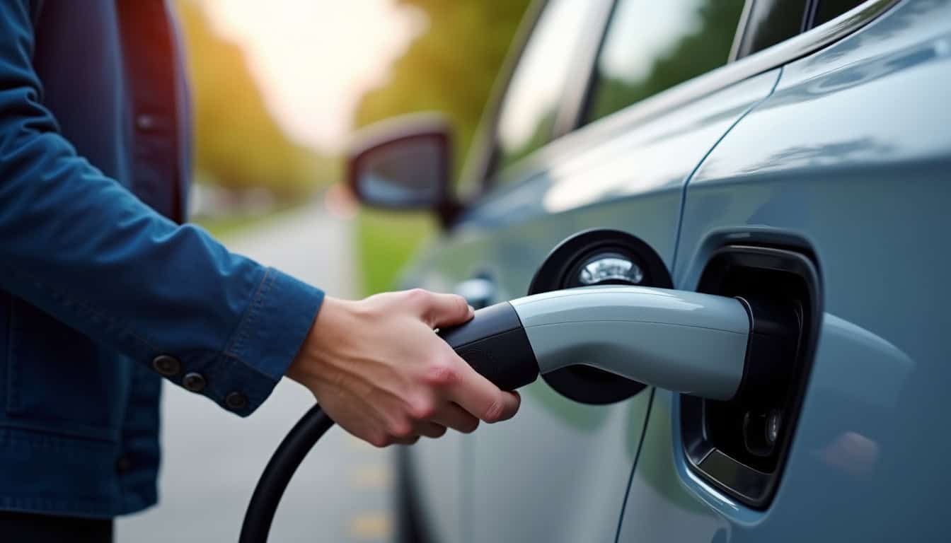 Comparaison visuelle des temps de recharge pour différentes puissances de bornes électriques à Publier: 3,7 kW, 7,4 kW et 22 kW sur véhicules électriques courants