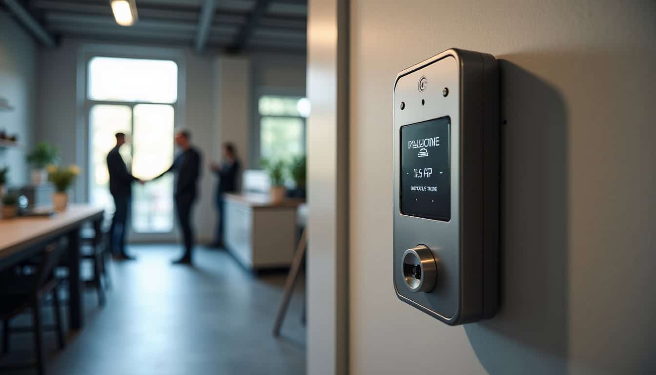 Différents modèles de bornes de recharge électrique exposés dans un atelier d