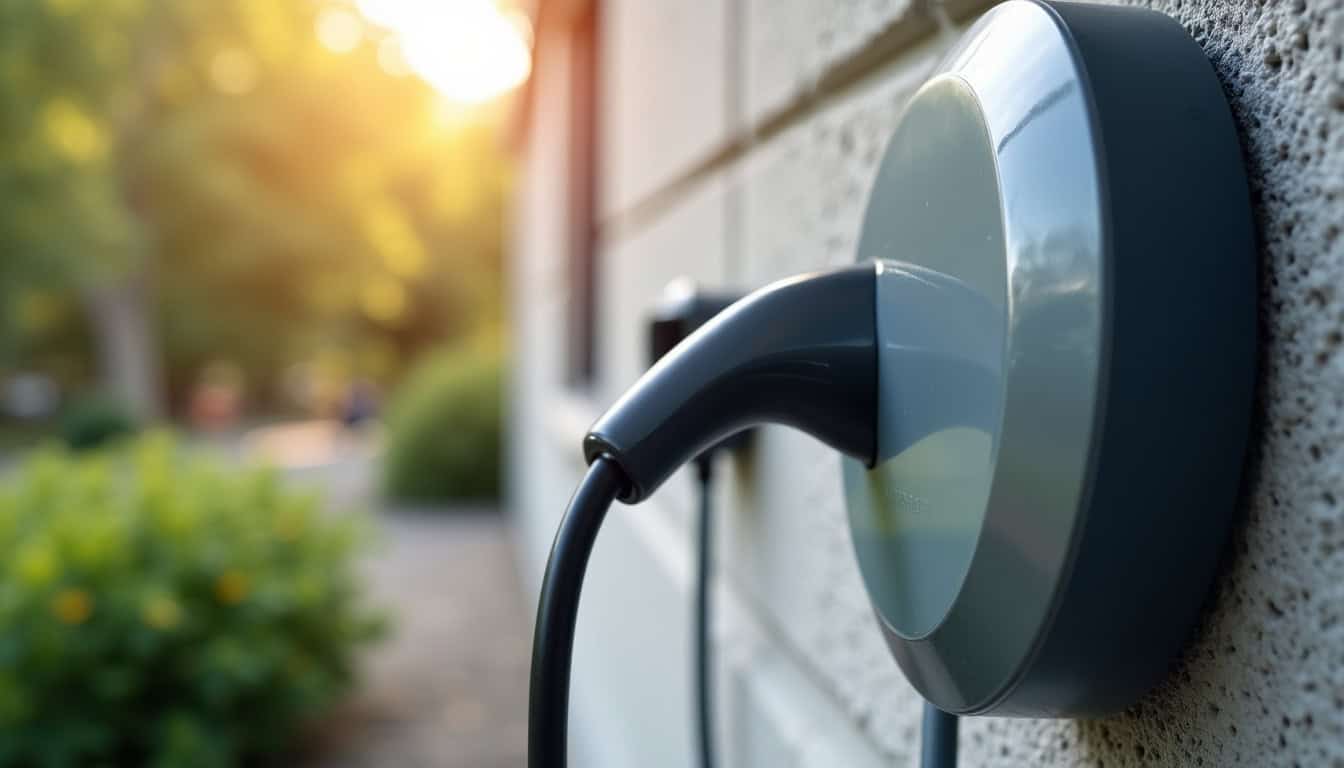 Différents modèles de bornes de recharge électrique installés à Wimmenau
