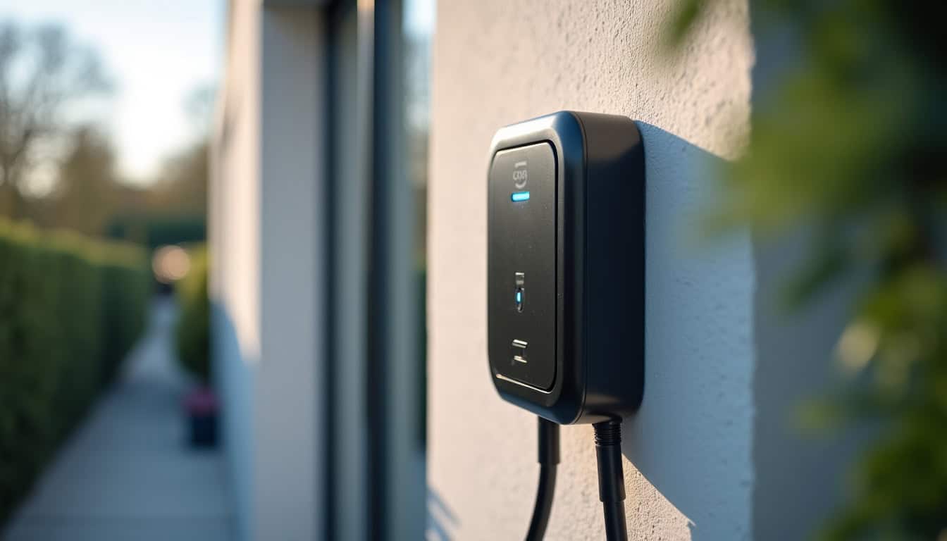 Différents types de bornes de recharge électrique installées à Arbus