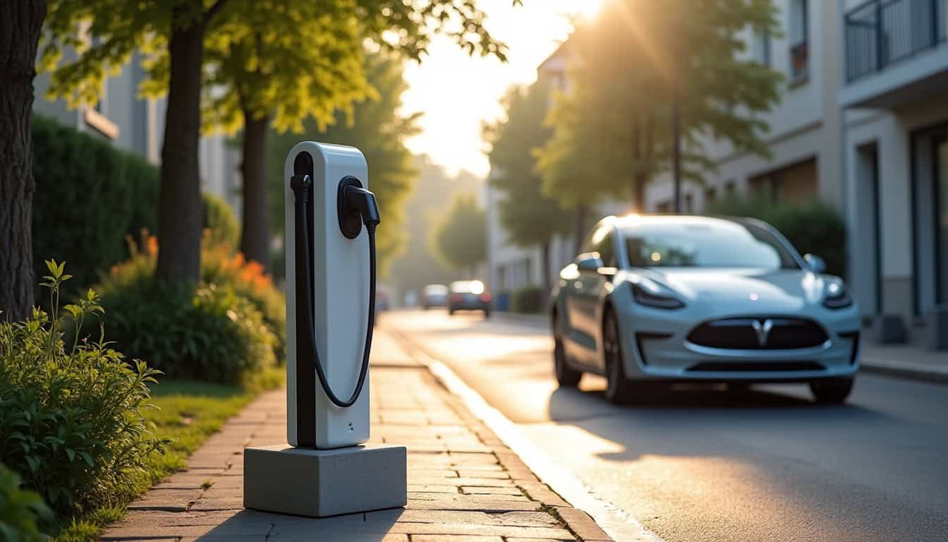 Différents types de bornes électriques installées à Ferrières-en-Brie